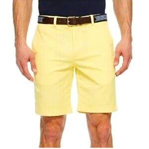 NWT Vineyard Vines Classic Fit Stretch Breaker Shorts 9” sz 36 in Cold Lemonade